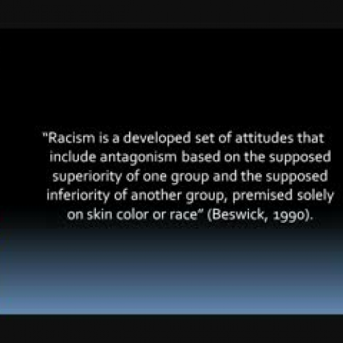 Racism and Student Achievement