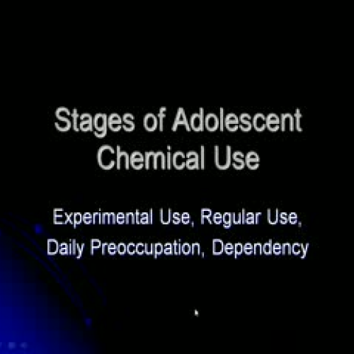 Chemical Use Stage 1