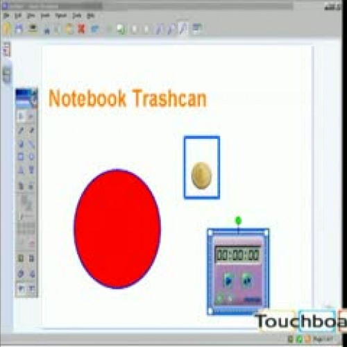 mimio Video Tutorial Using the Notebook Trash