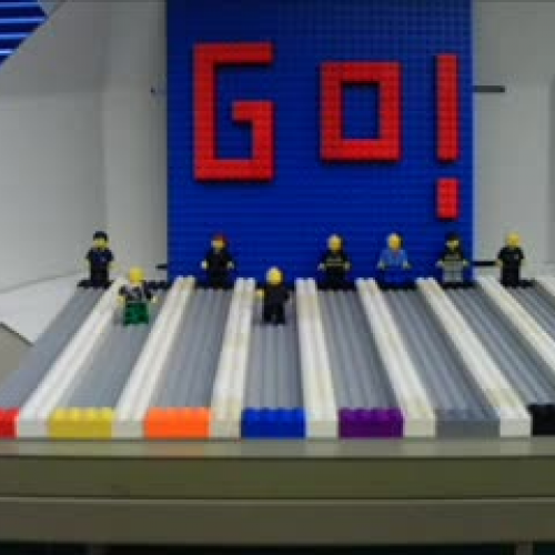 Lego 100 Meter Dash