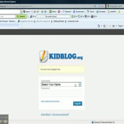Kid Blog Tutorial