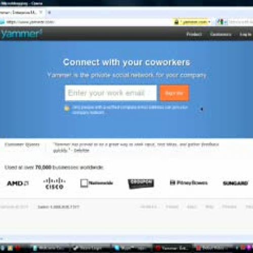 Yammer Tutorial