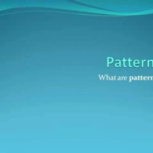 Patterns
