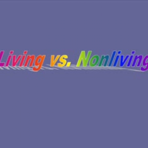 Living vs. Nonliving