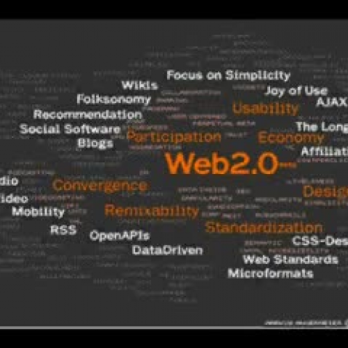 Web 2.0 not in words