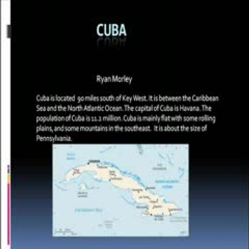 Cuba Powerpoint Ryan Morley
