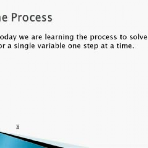 Solving for a Single Variable