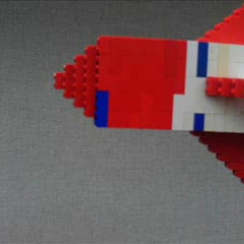 Lego Rocket Crash