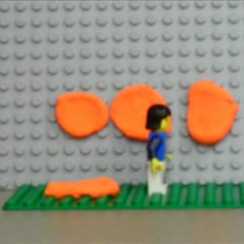 Puking Lego Man