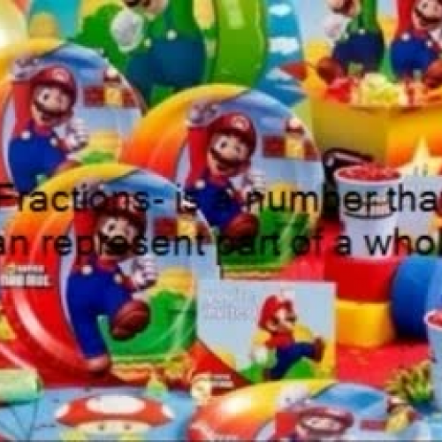 Fractions at a party