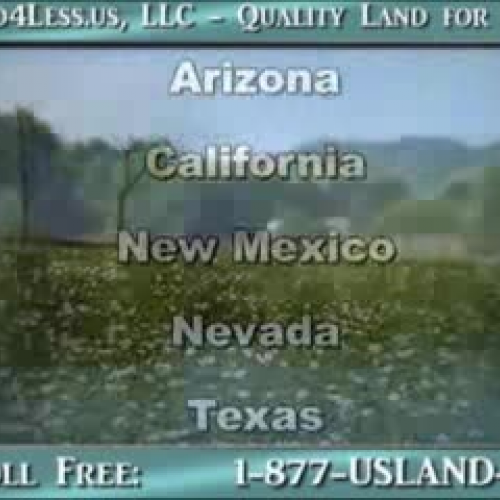 Land for Sale www.Land4Less.us