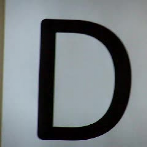 Learn Letter D