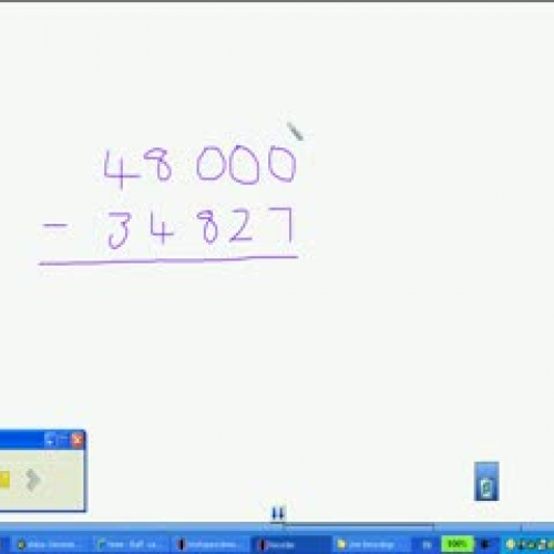 Subtraction with regrouping