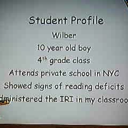 Administration of the IRI