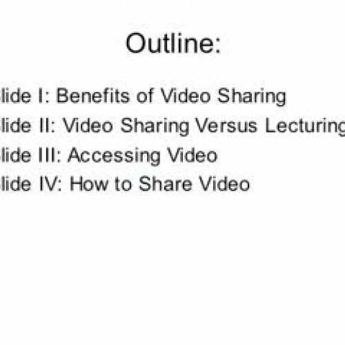 Video Sharing