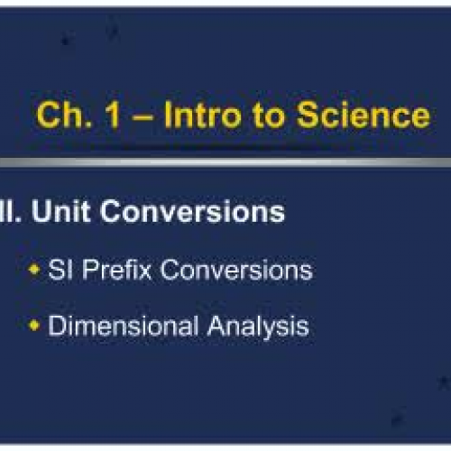 Podcast PS Chapter 1.2b: Dimensional Analysis