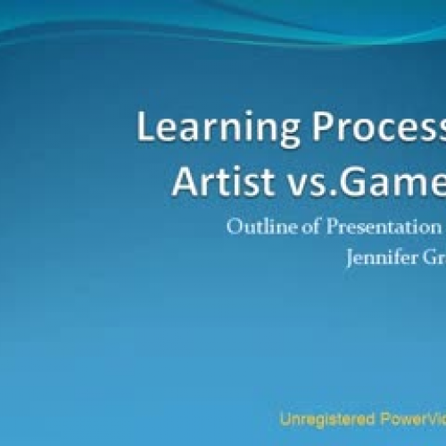 Artistic Mind Vs Gamer Mind