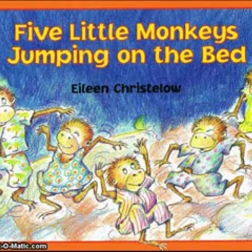 Five Little Monkeys Jumping on the bed