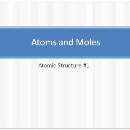 Atomic Structure 1