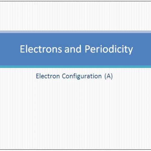 Electron Configuration A