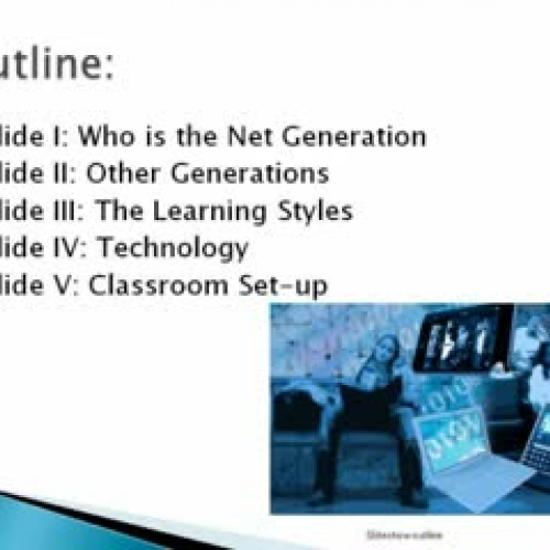 Learning Styles of the Net Generation