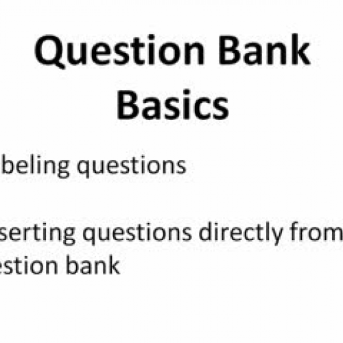 Quia Question Bank Hints