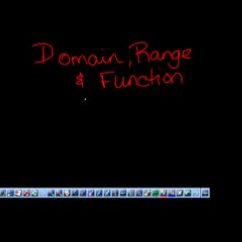 Domain &amp; Range