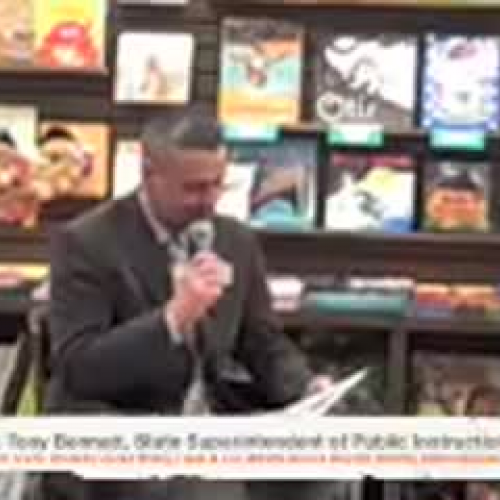 Dr. Bennett reads "You Have to Write&quo