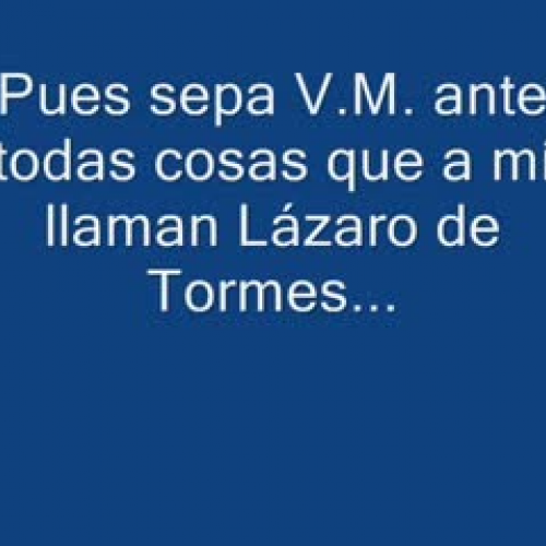 Salamanca y Lazarillo