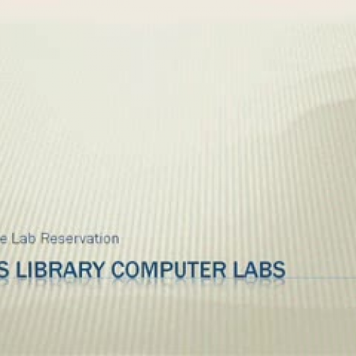 DHS Library Labs