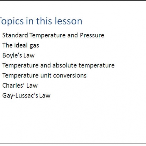 Gas Laws 1