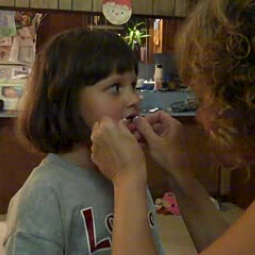 MaKenna's First Tooth