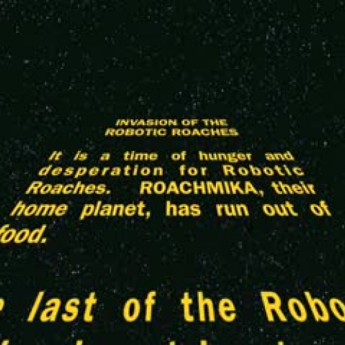 Invasion of the Robotic Roaches