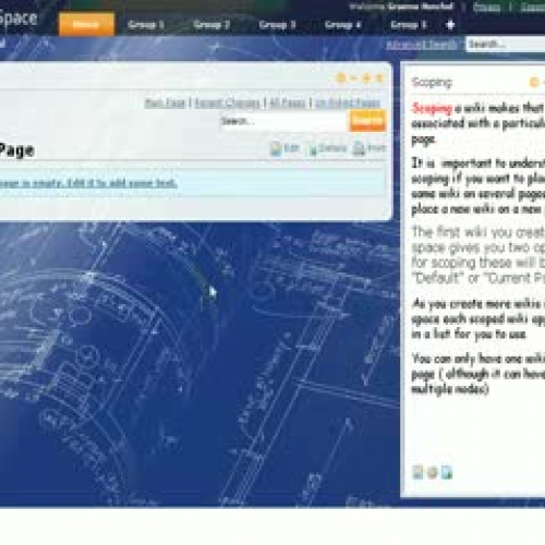 Scoping a wiki