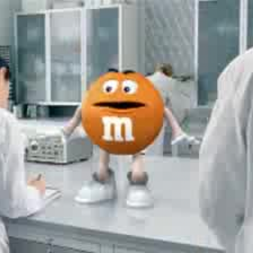 M&amp;Ms Pretzel Ad