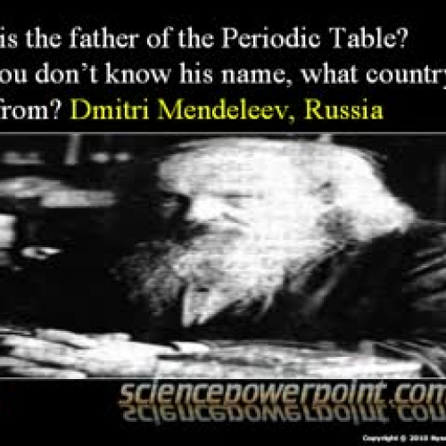 Periodic Table Quiz www.sciencepowerpoint.com