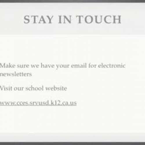 Country Club 2010 Welcome keynote