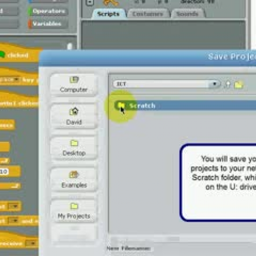 Simple Scratch Animation