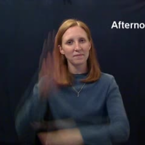 ASL I, Lesson 1, Part 1