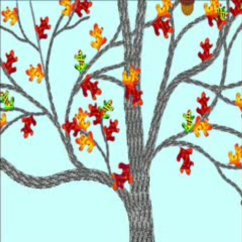 Fall Oak Tree
