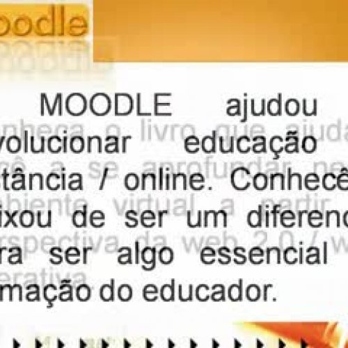 Moodle para autores e tutores