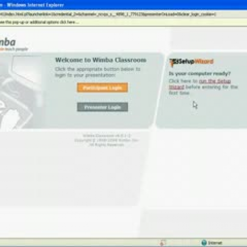 Wimab Classroom Setup