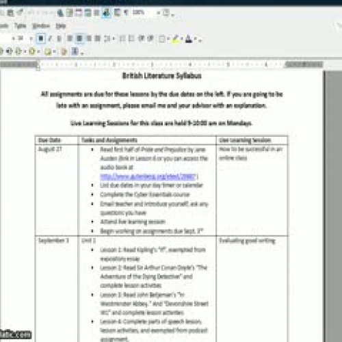 British and American Lit Intro