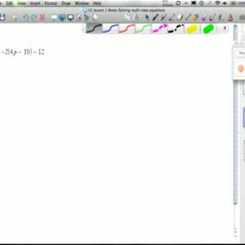 we dosolving single variable equations