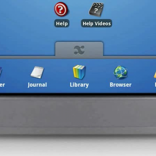 Organizing your library on the enTourage eDGe