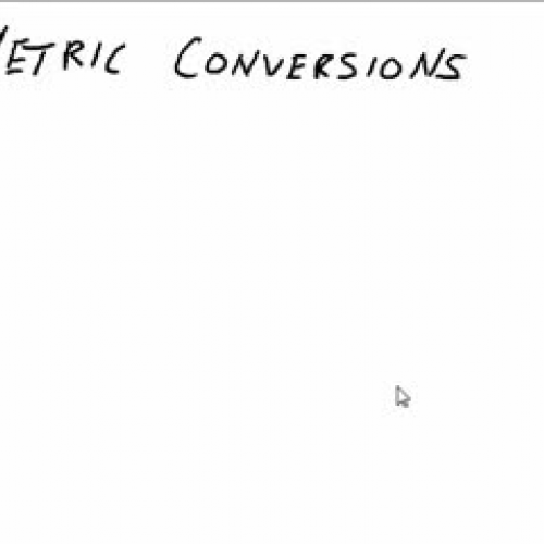 Metric Conversion