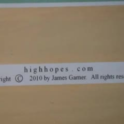 Five Point Paper Star Relief highhopes no. 1