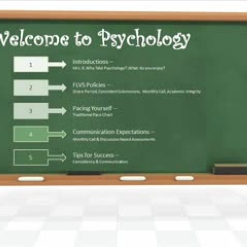Welcome to Psychology