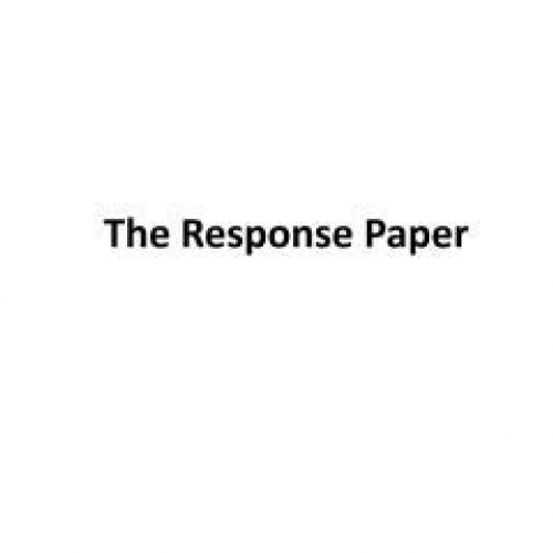The Response Paper