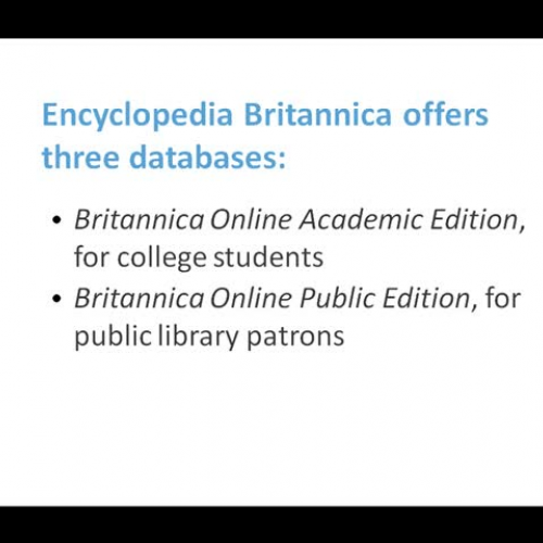 Encyclopedia Britannica